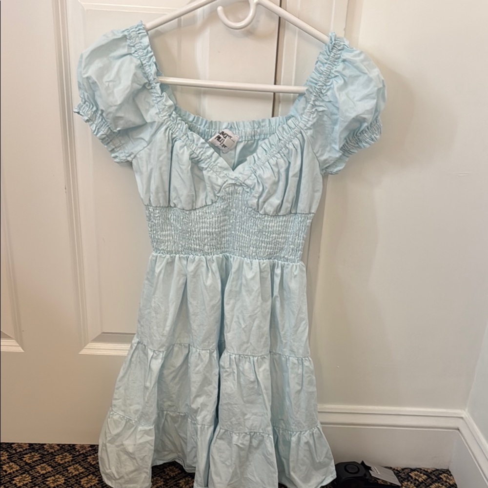 Light Blue princess polly dress